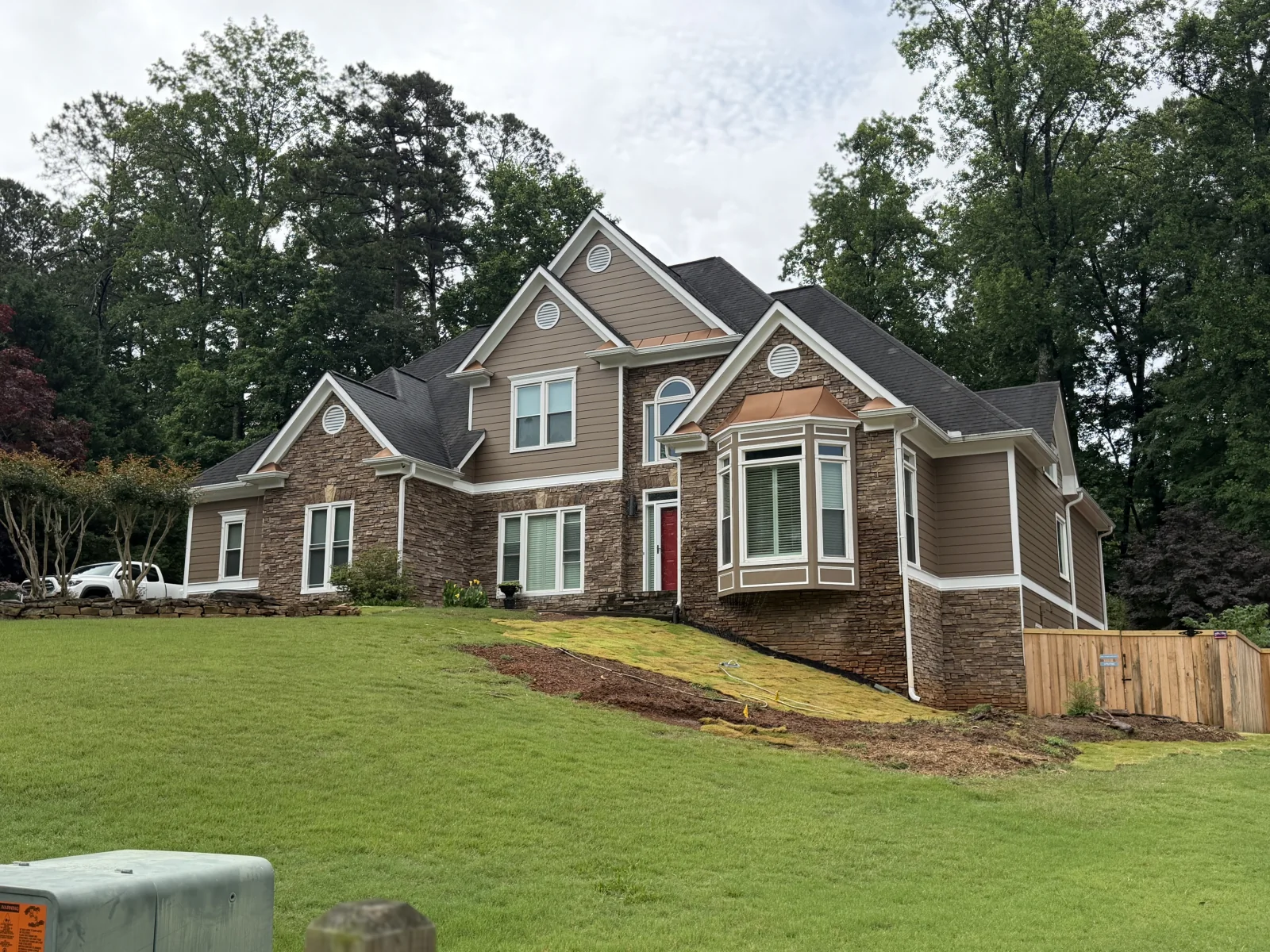 Vinyl to James Hardie Siding Replacement in Marietta, GA